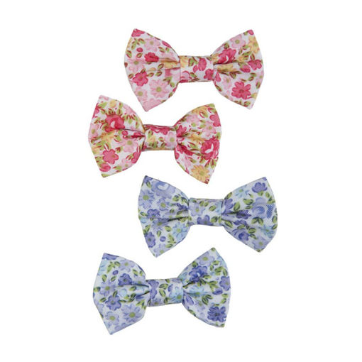 Picture of MINI BOW PINK/PURPLE HAIRCLIPS 2PK